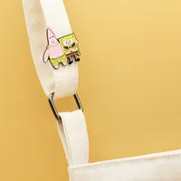 Bob l'éponge SquarePants et Patrick Star émail épinglette recueillir Badge mignon enfants cadeau bijoux orner sac à dos collier broches 4