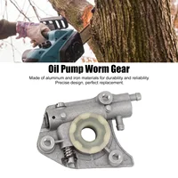 Worm Oil Pump Kit Aluminum Iron Simple Installation Oil Pump Worm Gear for CS3800 CS4200 CS 4200 CS3200 CS3500 CS3700 CS4400 1