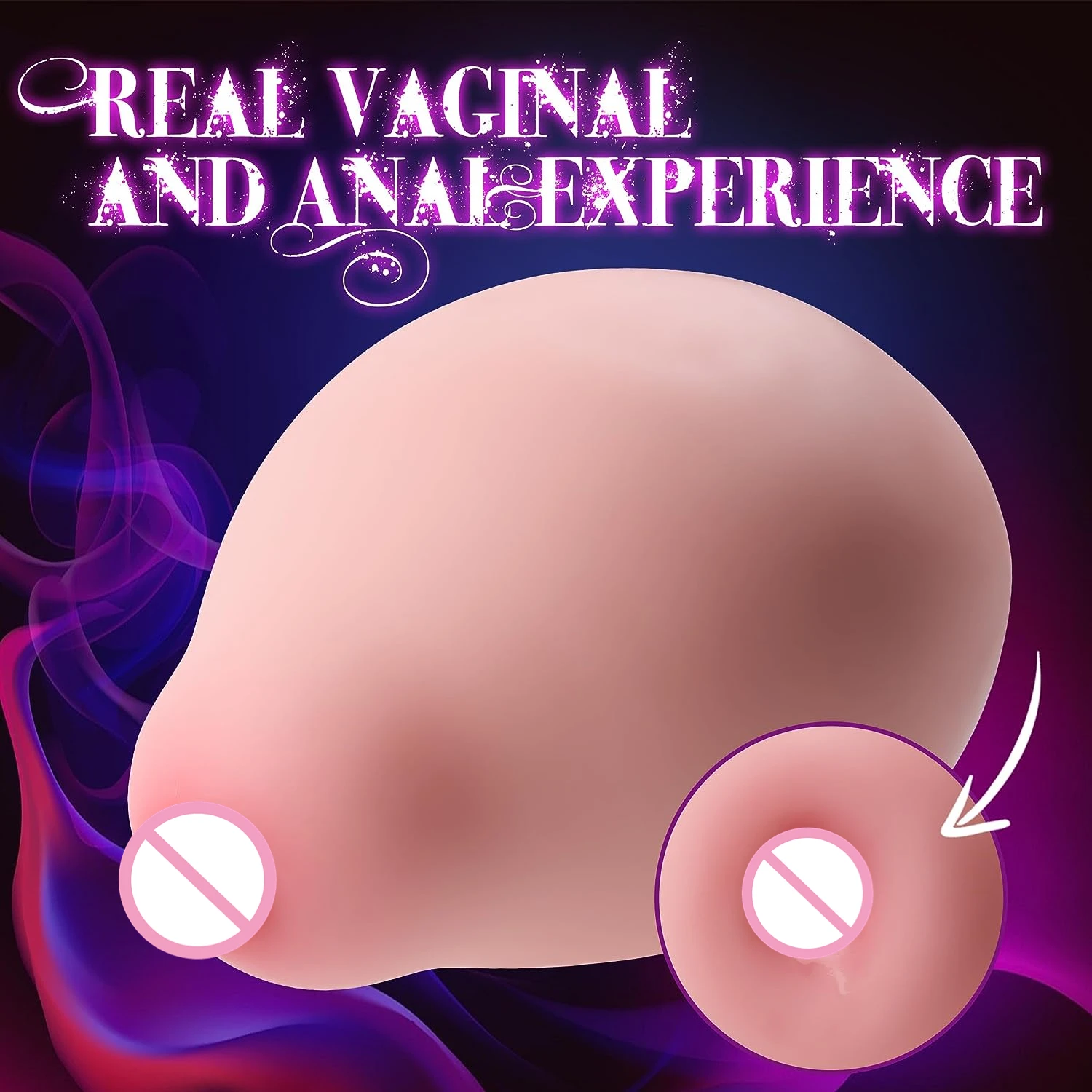 1.9LB Breast Male Masturbator for Men Nipple Insertable Sex Dolls for Male Pocket Pussy Men Realistic Sex Doll with Big Boob