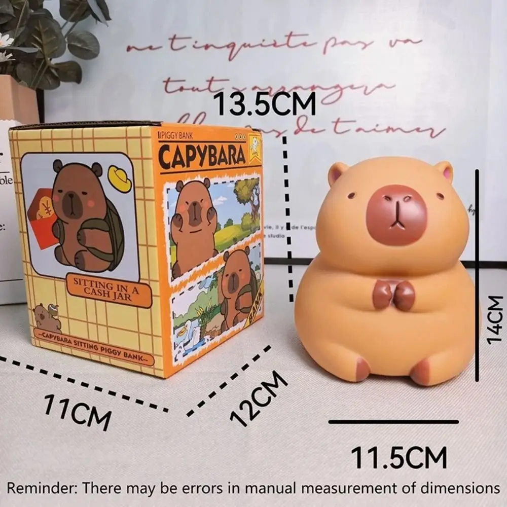 Salvadanaio capybara a forma di animale per camera bambini_voghion.com