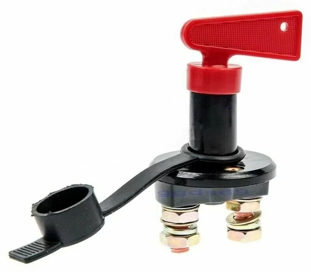 12V 100A (OFF-ON) Car Bus battery disconnect key switch isolator main kill power
