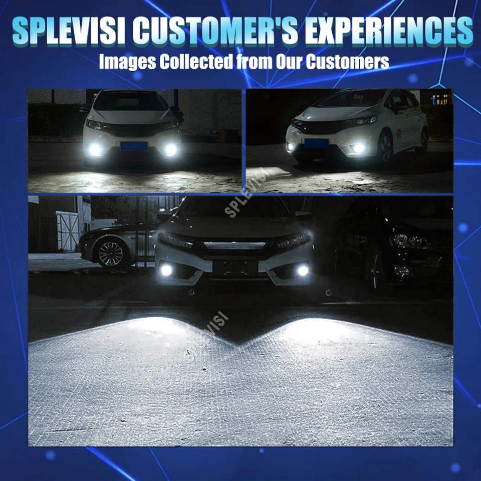 렉서스 ES350 2007 2008 2009 2010 2011 2012 차량용 9006 HB4 LED 안개등 전구는 간편하게 장착할 수 있습니다.