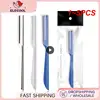1~5PCS Eyebrow Epilator Folding Eyebrow Trimmer Safety Scraping Eyebrow Razor Beauty Dermaplaning Tool Eyebrow Scissors 1