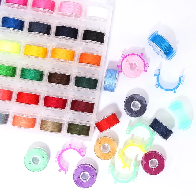 36PCS Sewing Bobbins Thread Standard Size Bobbins for Sewing Machine  Embroidery Thread DIY Home Sewing Machine Accessories - AliExpress