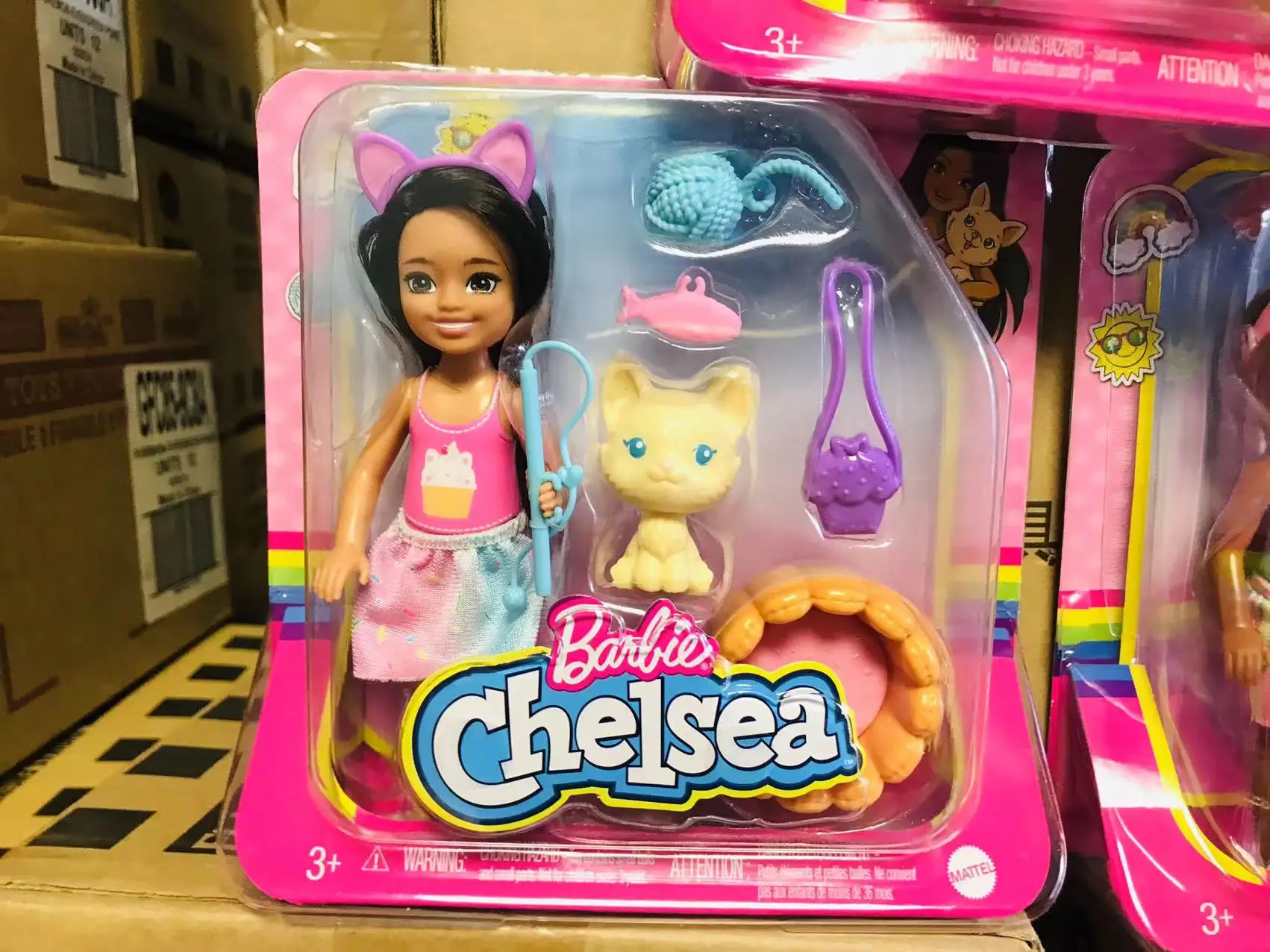 Original Mini Barbie Chelsea and Pet Set with Accessories In