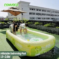 BIG Inflatable Swimming Pool baby Pools 2.6M 1.8M 1.5M Removable Above Ground  Children Large Family Party Pools Outdoor games 2