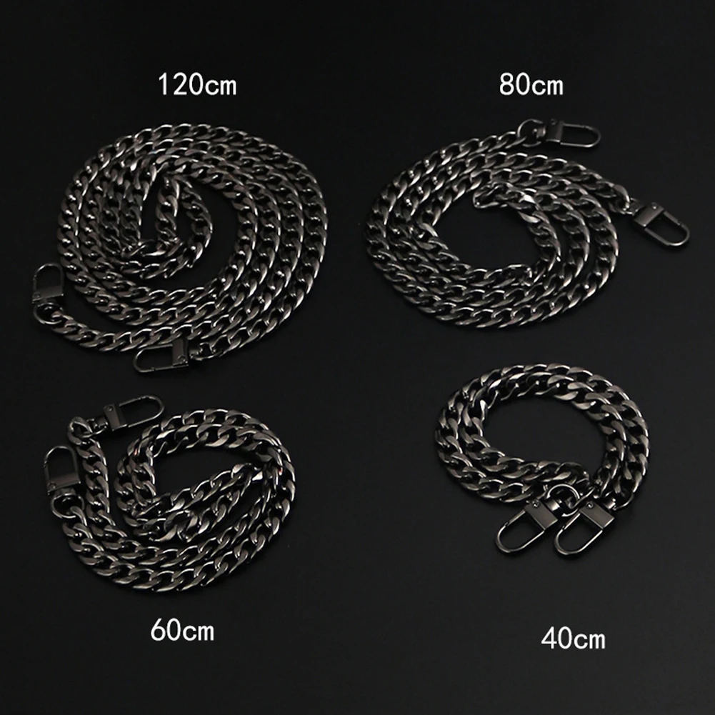 

4 шт. подвесной ремень на плечо, модная цепочка для сумок, Подарочная фурнитура, железная прочная металлическая ручка для сумок, Сменный ремень с крючком, сделай сам