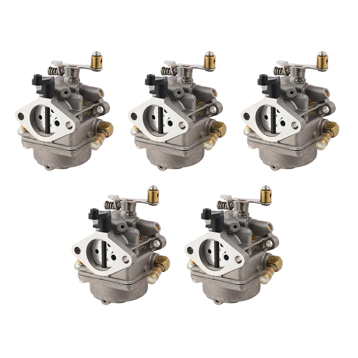 

5X Carburetor Assembly for Yamaha F6 4-Stroke 6HP Marine Motor 6BX-14301-10 6BX-14301-11 6BX-14301-00