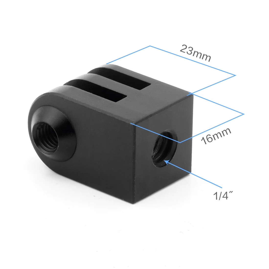 Description Picture 4 of itemHelmet Extension Arm Selfie Stick Rod Camera Stand Mount M5 Thumb Screw Adapter for GoPro 13 12 for Insta360 X3 OSMO Action