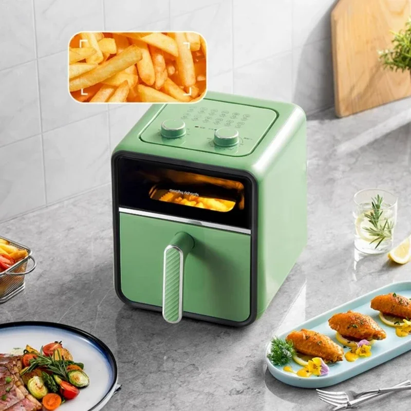 Morphyrichards 220V Air Fryer Home 3.5L Visualisation Automatic Smart All-in-One Multifunction Electric Fryer 2