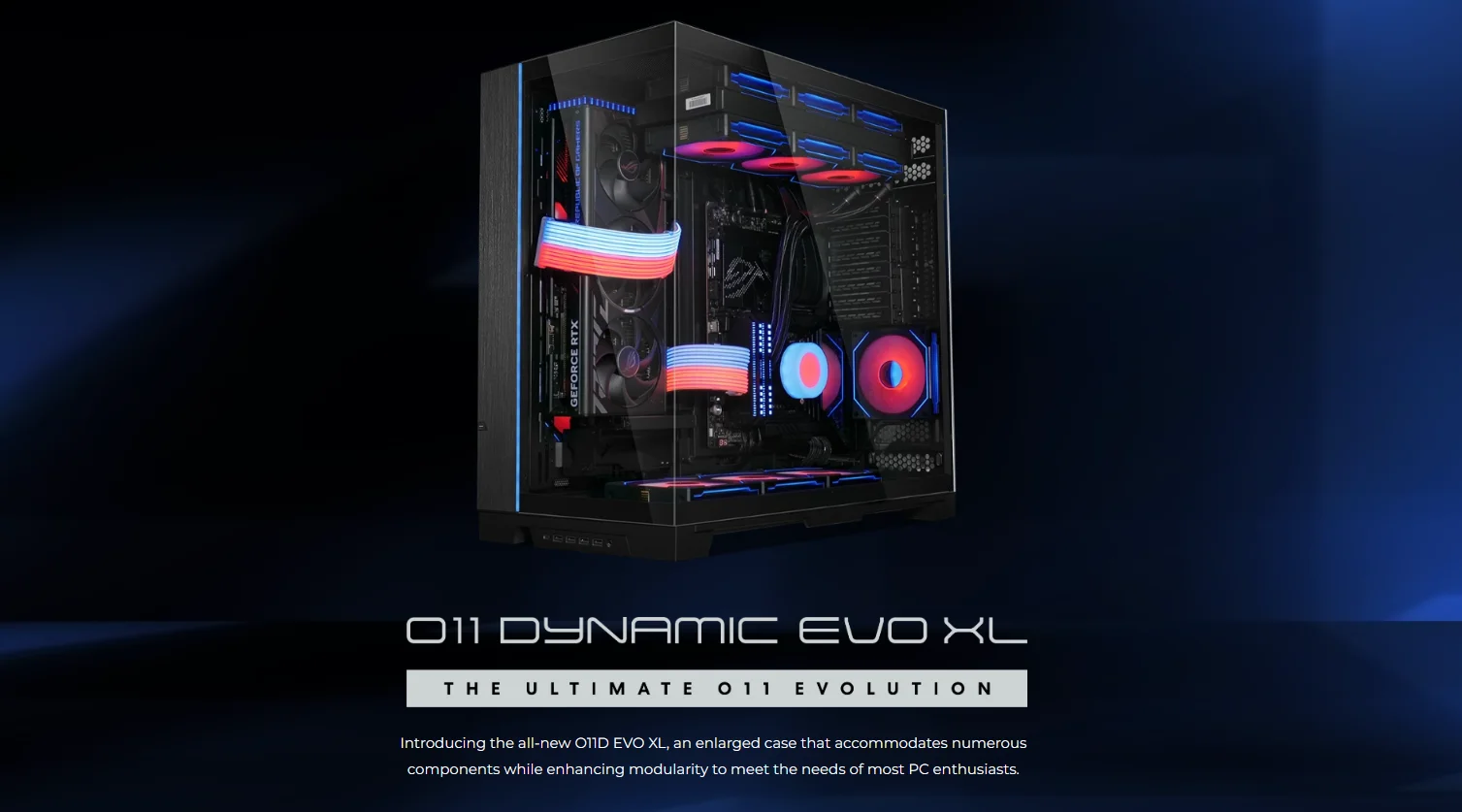 New Full Tower Computer Case LIAN LI O11 Dynamic EVO XL