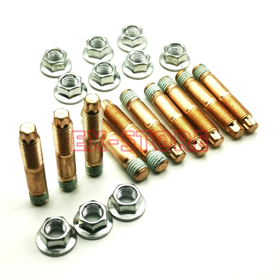 SZ126-10003,SZ126-10012, bolt stud exhaust manifold JO5E,J08E HINO KOBELCO SK200-8,SK330-8,SK350-8