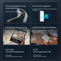 Timekettle W4 Pro AI Translator Earbuds Bidirectional Real-Time Translation in 40 Languages Voice Support Meeting Assistant - Image 2