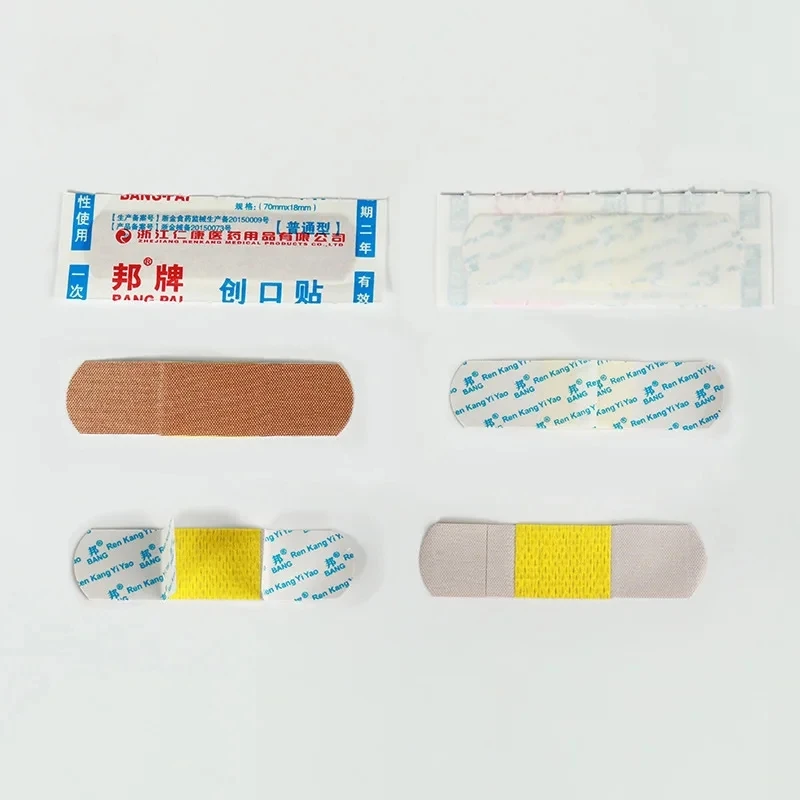 20-100Pcs Wound Adhesive Plaster Medical Hemostatic Bandages Tapes Elastic Band-Aid Home Outdoor Travel Sports First Aid Kit image_2