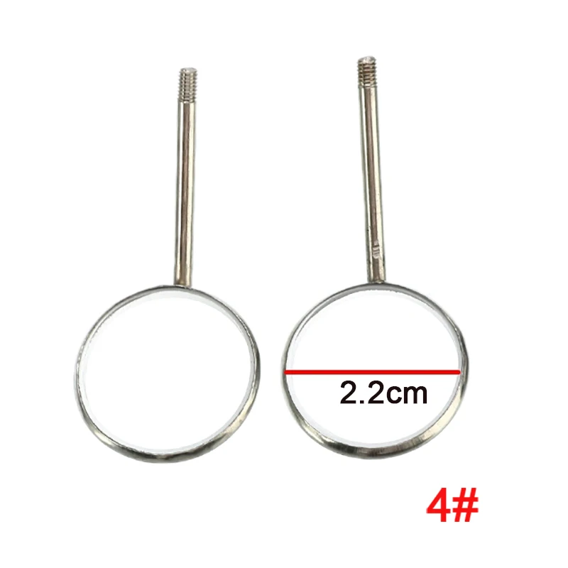 Professional Dental Mouth Mirror Reflector Dentist Equipment Stainless Steel Dental Mirror Oral Care Tool Kit 10pcs/set dental mirrors