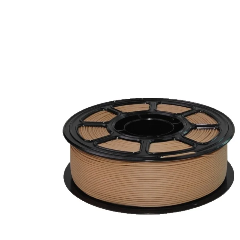 1KG PLA 목재 3D 프린터 필라멘트 1.75mm 목재 필라멘트(목재 분말 함유) Bambu Lab Creality 3D 프린터 소모품용