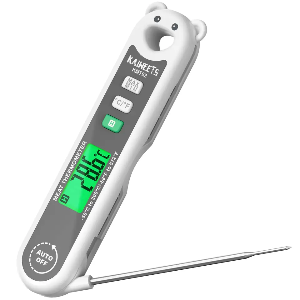 Food Thermometer Kitchen Thermometer Explicit Digital Thermometer Meat  Thermometer Bbq Fold Waterproof Kitchen Cooking Tools - Household  Thermometers - AliExpress