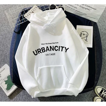 2025 موضة الاتجاه هوديي البلوز للجنسين الخريف الشتاء زوجين فضفاضة مريحة سترة رياضية علوية 6