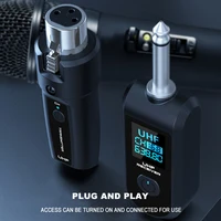 Système de microphone sans fil, microphones rechargeables, adaptateur micro sans fil pour microphone dynamique 4