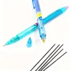 7Pcs/set 0.5 0.7mm Multi-Color Mechanical Pencil with Lead Eraser Art Painting Sketch Writing Office Supplies Stationery 5