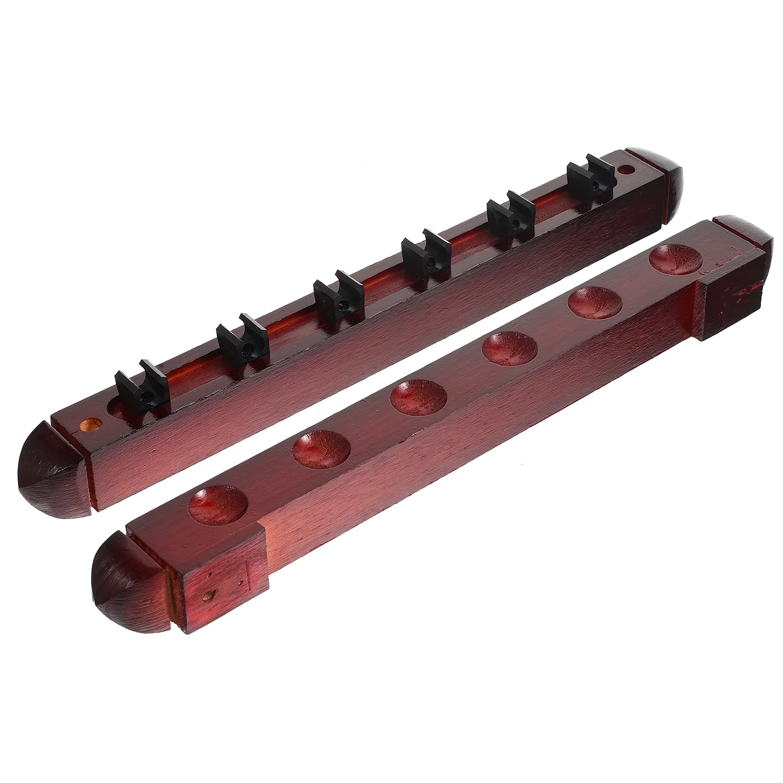 

Billiard Table Supplies Rod Rack Cue Can Hold 6 Cues (red) Delicate Stand Display Pole Multi-hole Holder Pool Wooden for