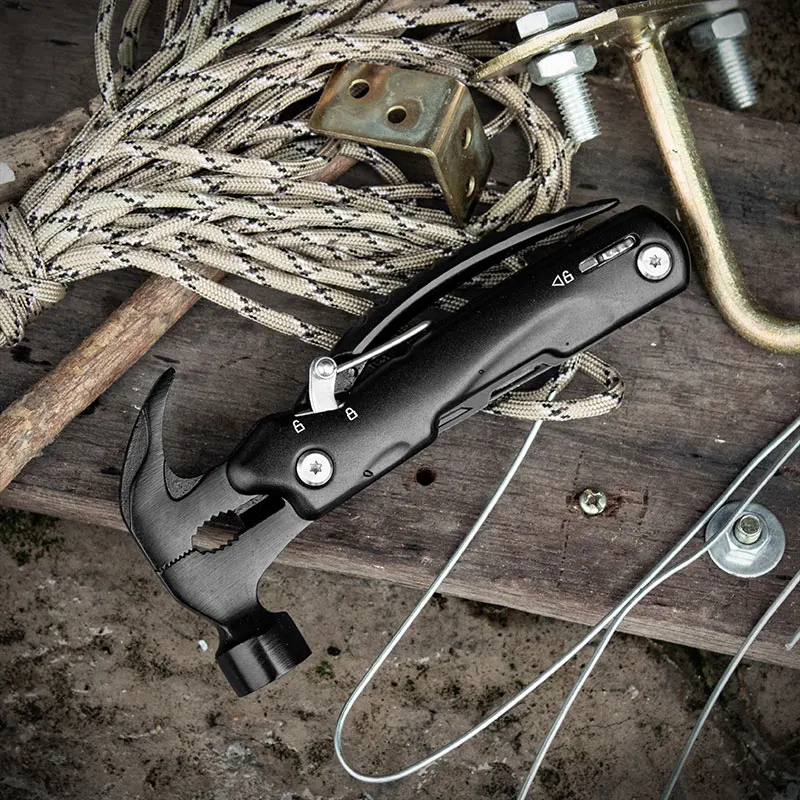 Hammer Multitool Christmas Gifts for Father Men Survival Camping Essentials Survival Gadgets 6