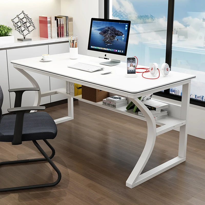 Gaming Chair Computer Desks Upgrade Household Executive White Computer Desks Study Standing Escritorio Home Office Furniture