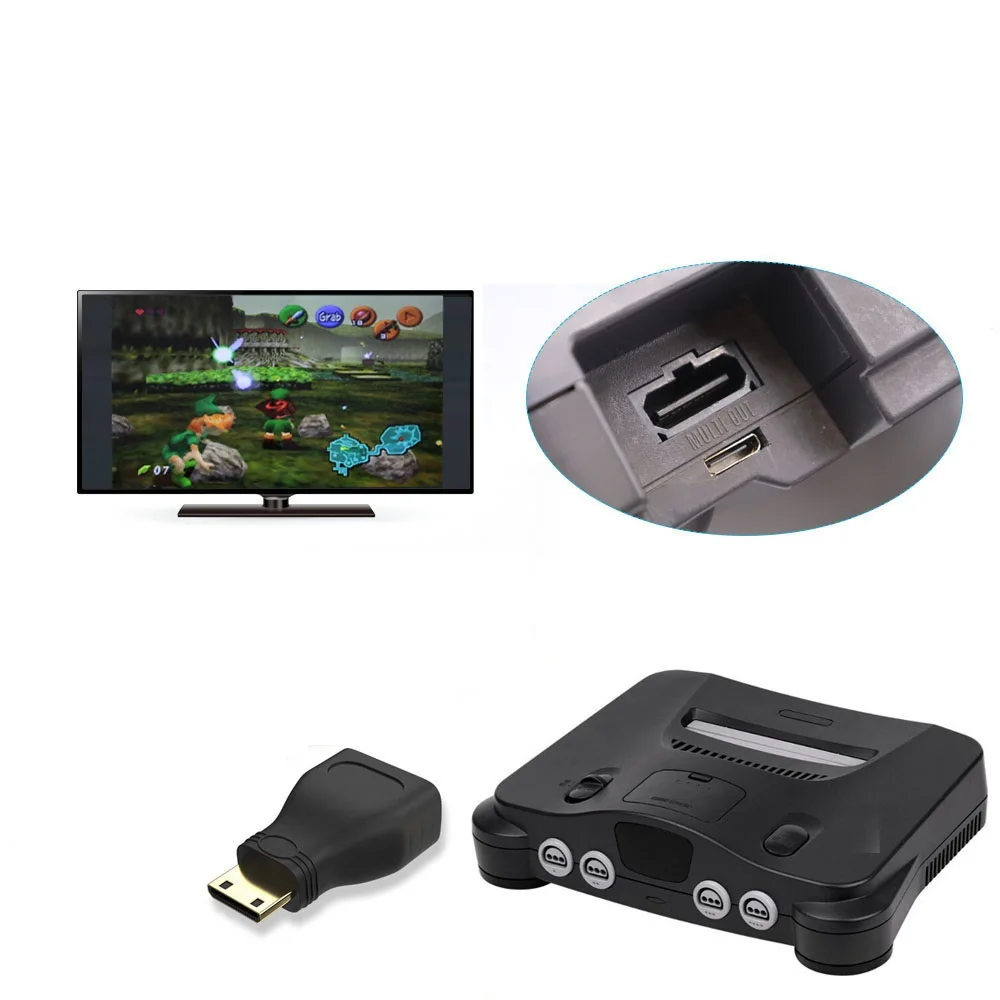 

Консоль Hispeedido N64Digital HDMI совместимая с N64 консоль