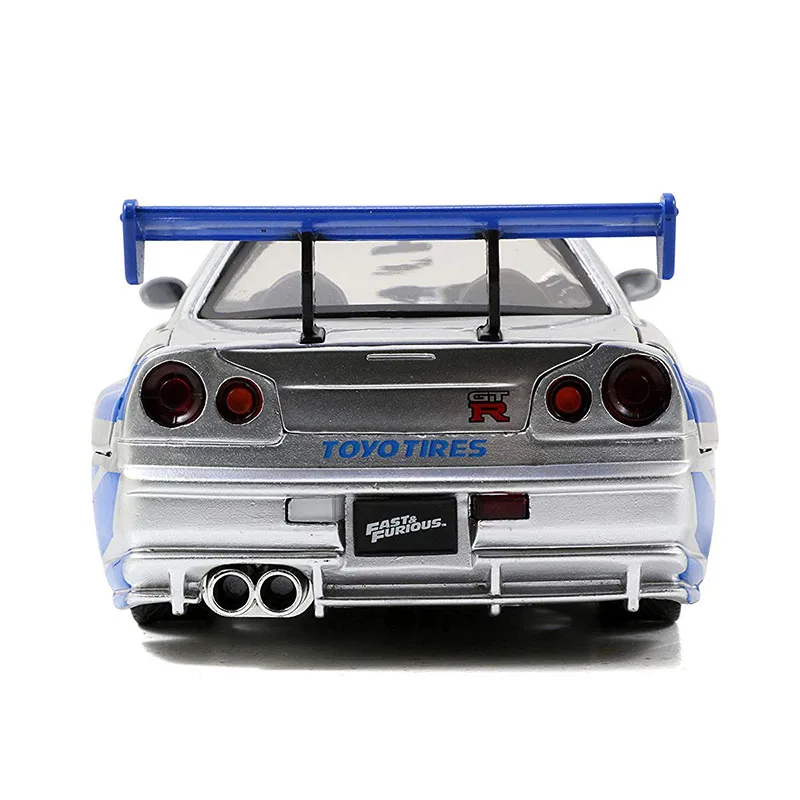 ミニカー Fast & Furious Nissan Skyline GT-R Jada Fast&Furious Szybcy i wściekli Nissan Skyline GT-R