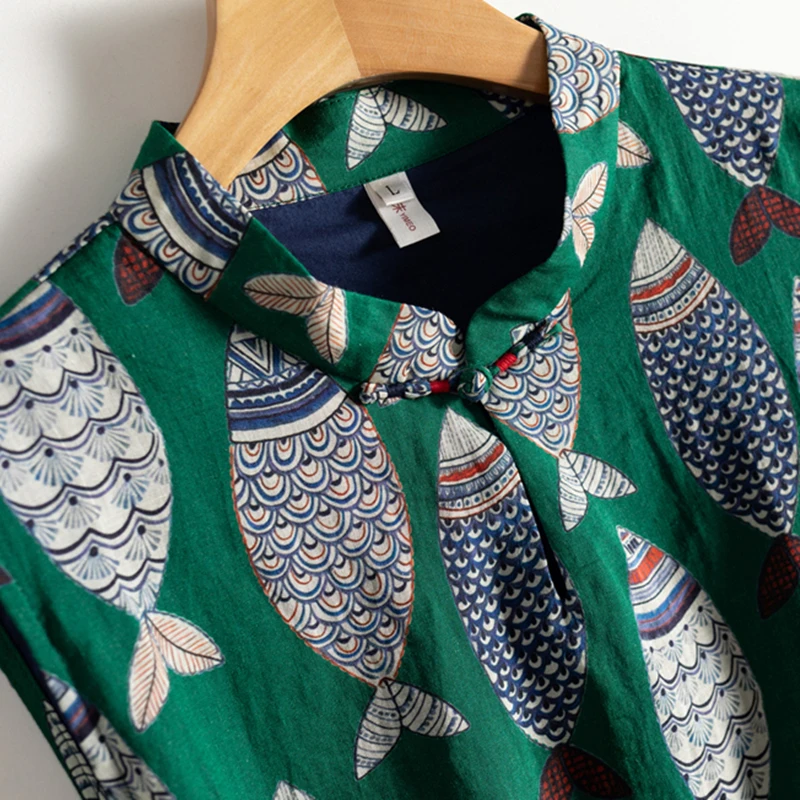 Cotton Sleeveless Vintage Summer Dresses Women 2025 Casual Loose Long Elegant Dress Office Lady Femme Vestidos Fashion Clothing