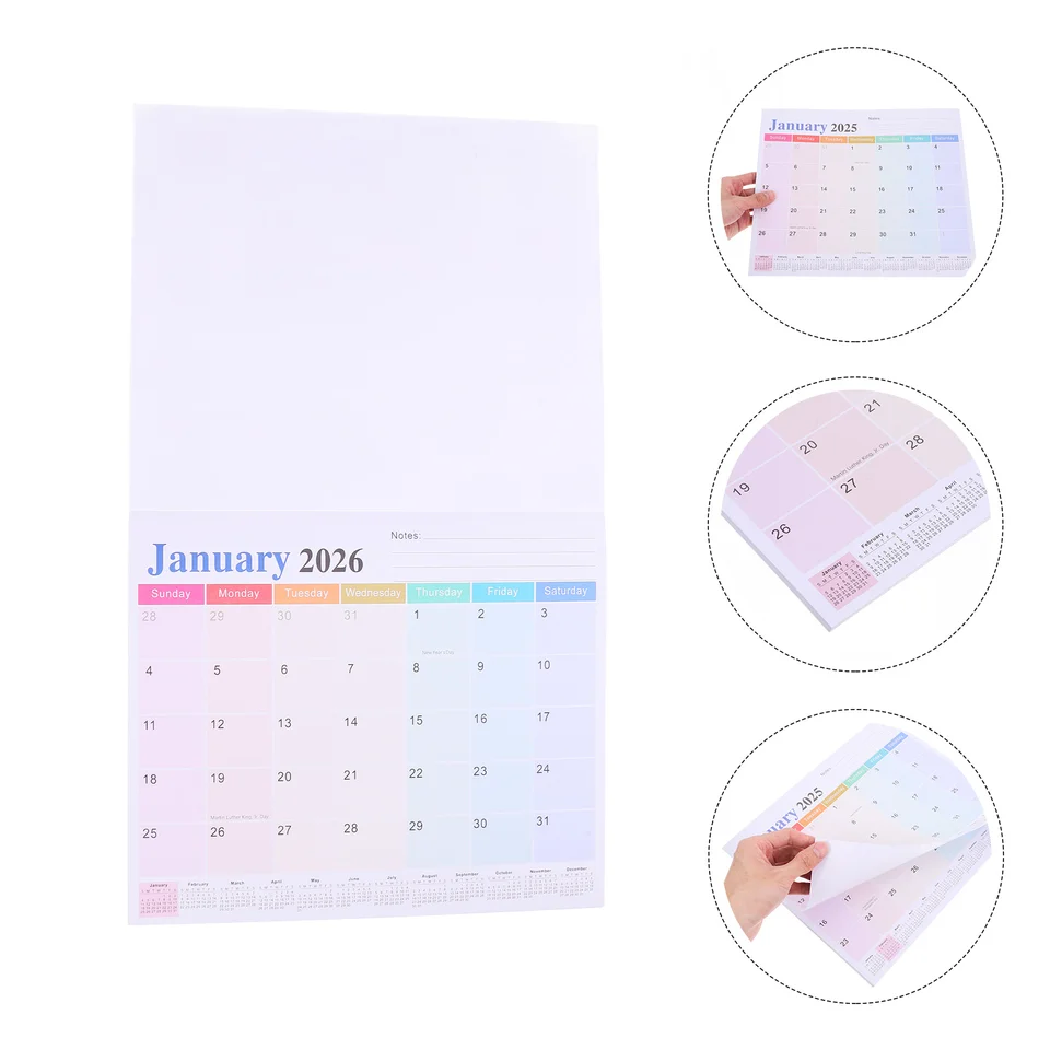 Calendario 25-26 Calendario De Pared De 18 Meses  Julio De 2025 A Diciembre De 729279