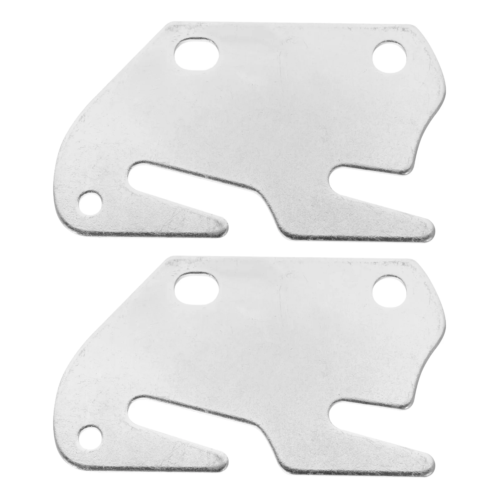 

2 Pcs Headboards Furniture Connector Bed Hook Plate Rail Fittings Metal Bracket Wood Hinge