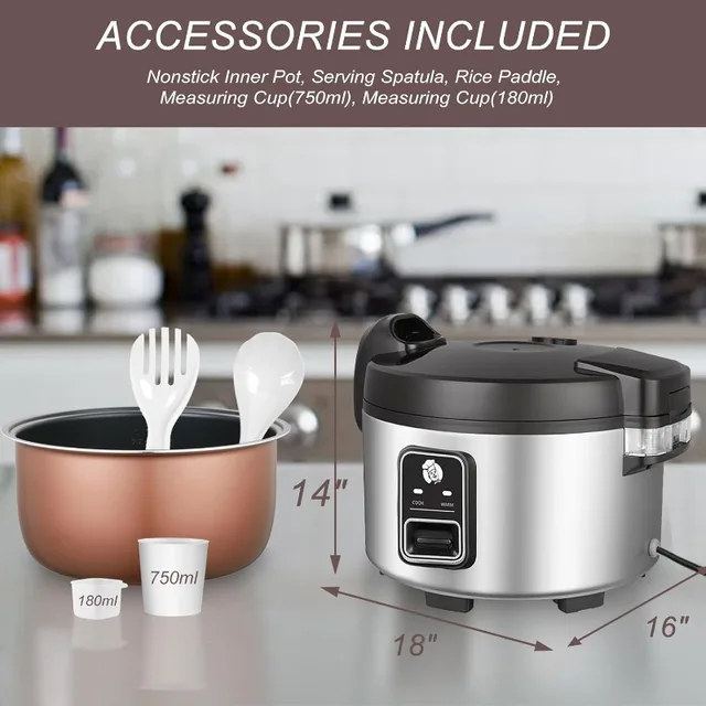13L Large Capacity Electric Rice Cooker 5