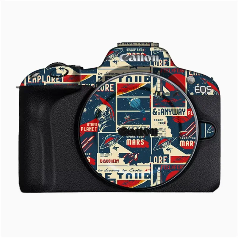 Decal Skin Vinyl Wrap Film Mirrorless Camera Body Protective Sticker Protector Coat For Canon R50 EOS EOSR50