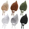 Cute Baby Hat Cotton Newborn Elf Hat Infant Beanie Hats for Girls Boy Bonnet Spring Autumn Korean Toddler Cap Accessories 0-12M 1