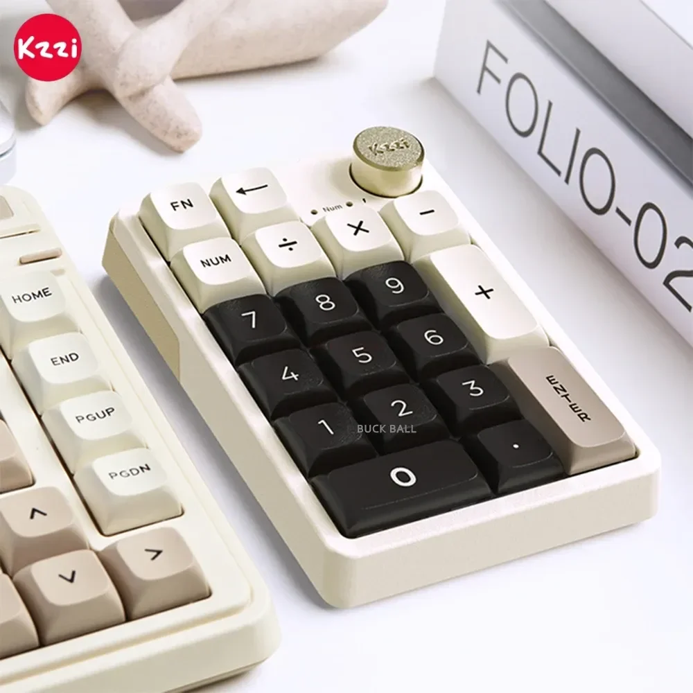 Kzzi K20 Tastiera Mini Tastiera Tri Mode Bluetooth Guarnizione Wireless Tastiera Meccanica Pc Gamer Accessori Ufficio Gaming Man Gift