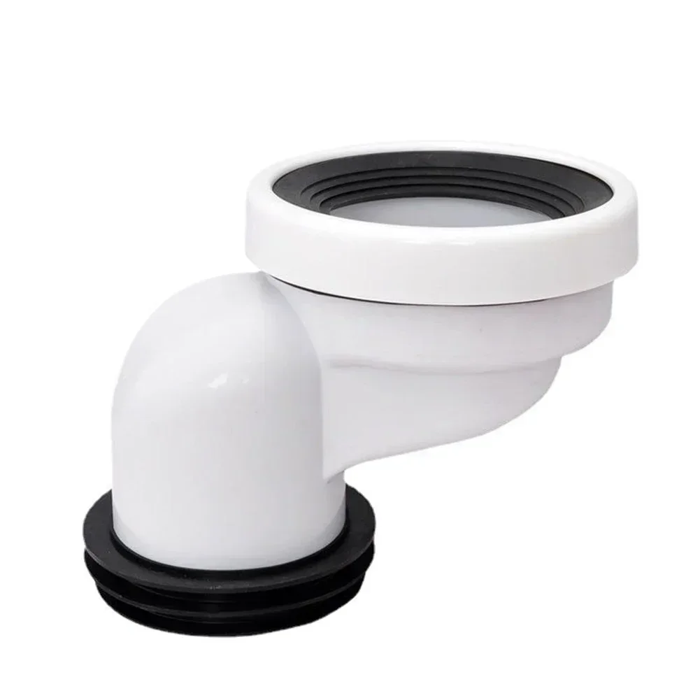 Drain Pipe Adapter 2/5/10cm Offset Toilet WC Misaligned Pan Connector PVC