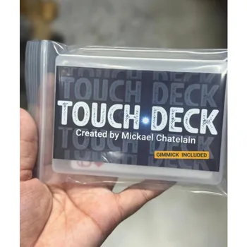Touch Deck di Mickael Chatelain Card Trucco magico Close Up Magia Magie Magie Magicians Prop Accessorio Illusion Gimmick Games