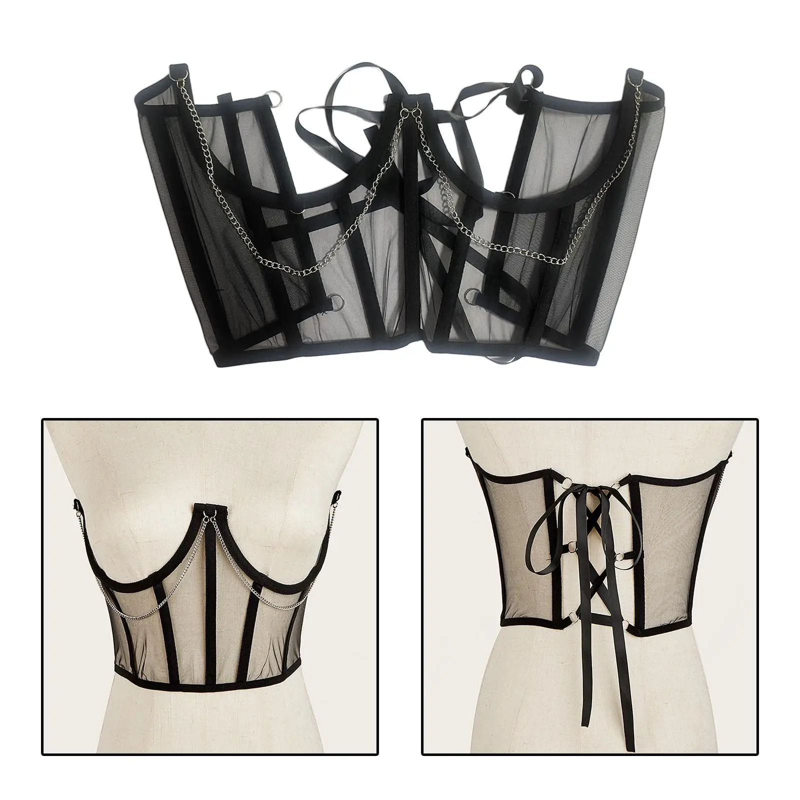 Lace Corset Belt Decorative Girdle Tie Back Corset Bustier Waist Corset Top Lace up Corset Wide Belt for Shirt Blouse Dress Lace Corset Belt Decorative Girdle Tie Back Corset Bustier Waist Corset Top Lace up Corset Wide Belt for Shirt Blouse Dress