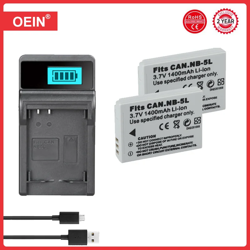 NB-5L NB5L Battery + NB 5L Charger for Canon S110 SX200 SX210 SX220 SX230 IS S100 SD700 is SD850 is SD950 SX200 SX220 rechargeable battery camera battery camera battery charger rechargeable battery charger
