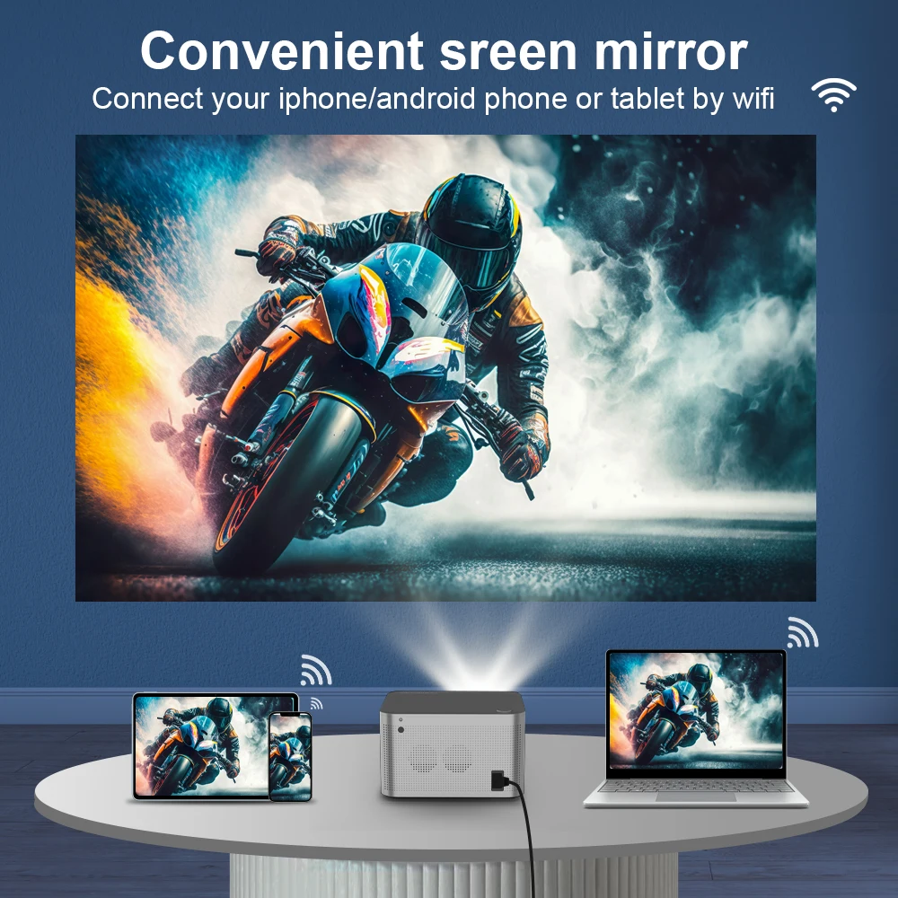 Magcubic Projector hy350 Android 11 4K 1920*1080P Wifi6 580ANSI Allwinner  H713 32G Voice Control BT5.0 Home Cinema Projetor - AliExpress