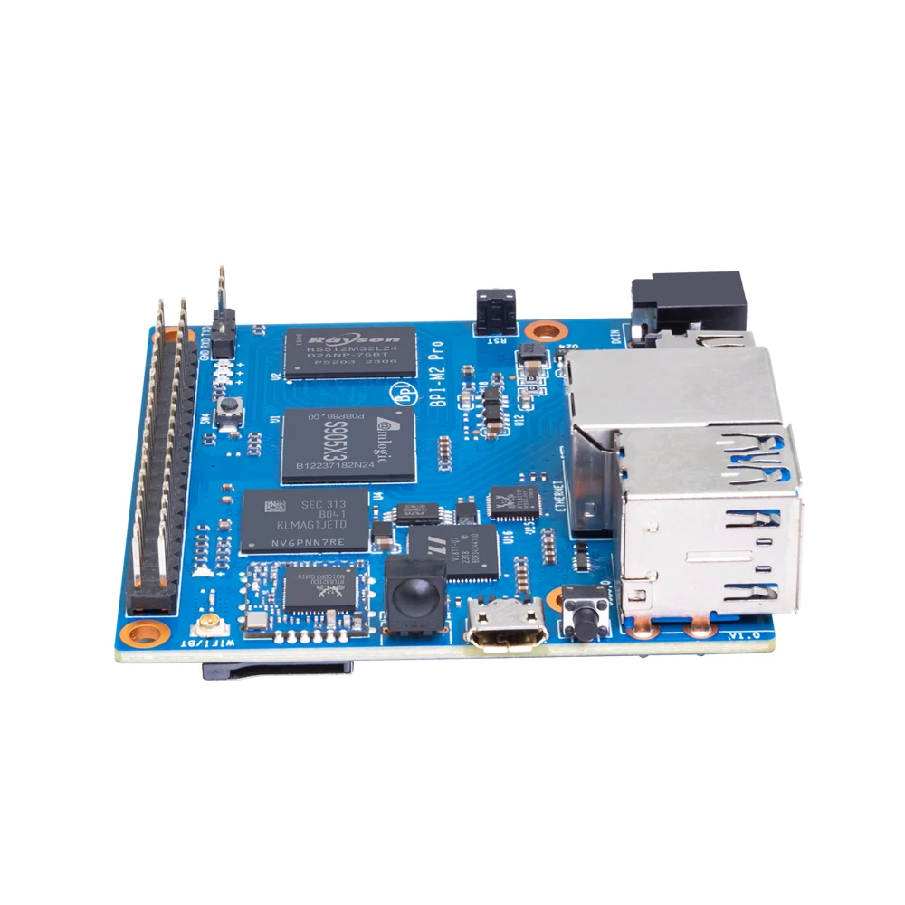 ٳ PI BPI-M2  Amlogic S905X3  ھ Cortex-A55 Mali-G31  ,  BT SBC ̱  , 2GB LPDDR4 16GB eMMC