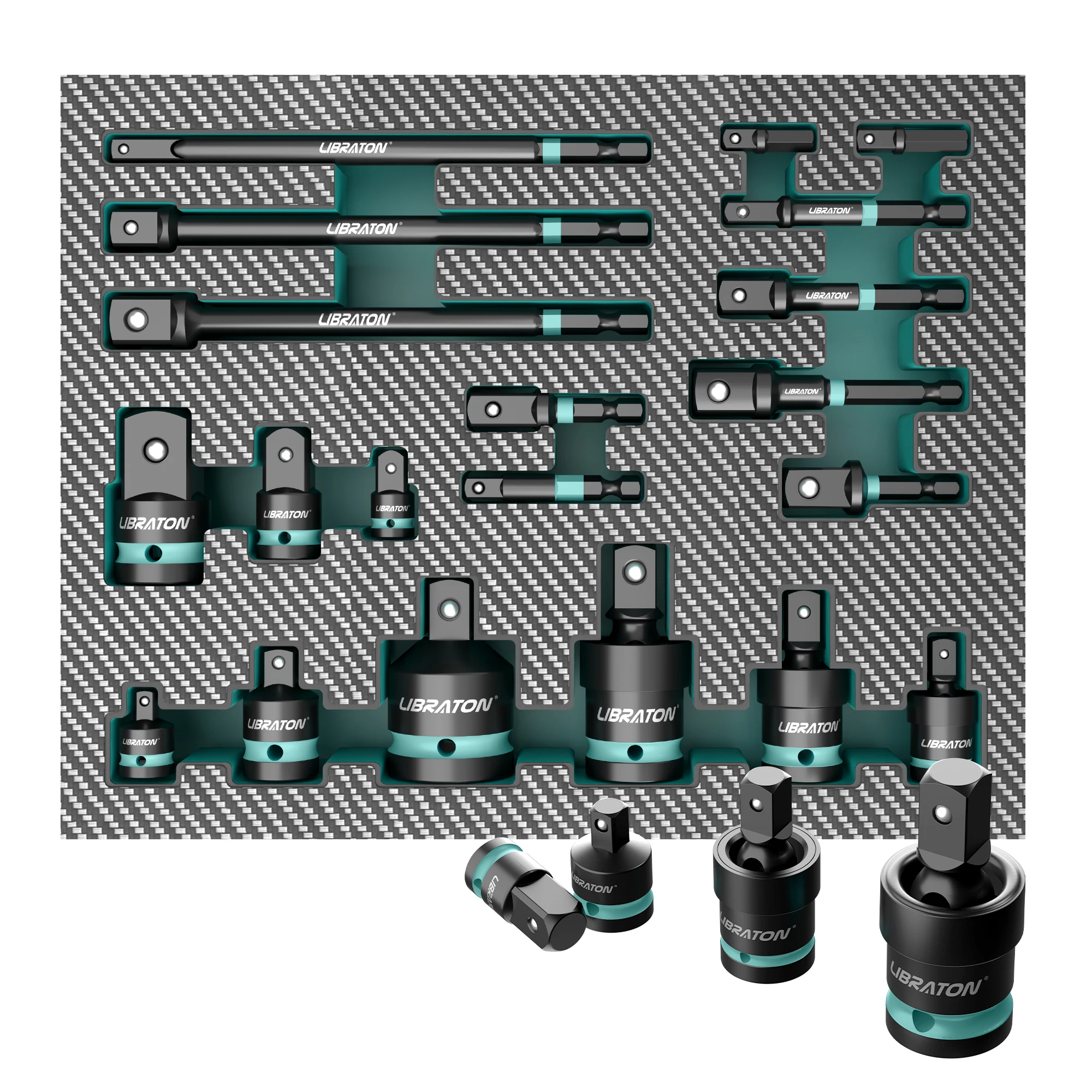 Impact Socket Adapter Set 1