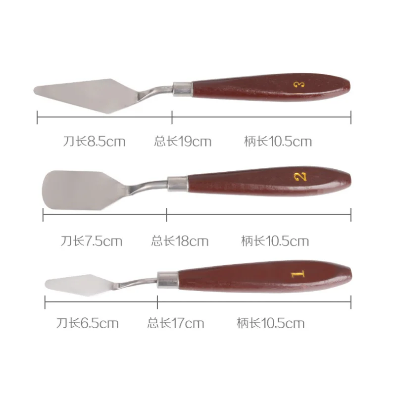 5pc Stainless Steel Oil Painting Knives Artist Crafts Spatula Palette Knife Oil Painting Mixing Knife Scraper Art Tools oil painting knife,oil painting scrapers