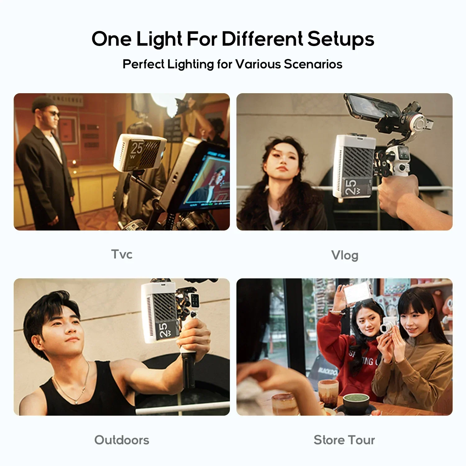 CINEPEER CM25 25W フィルライト CINEPEER CM25 – ZHIYUN Store