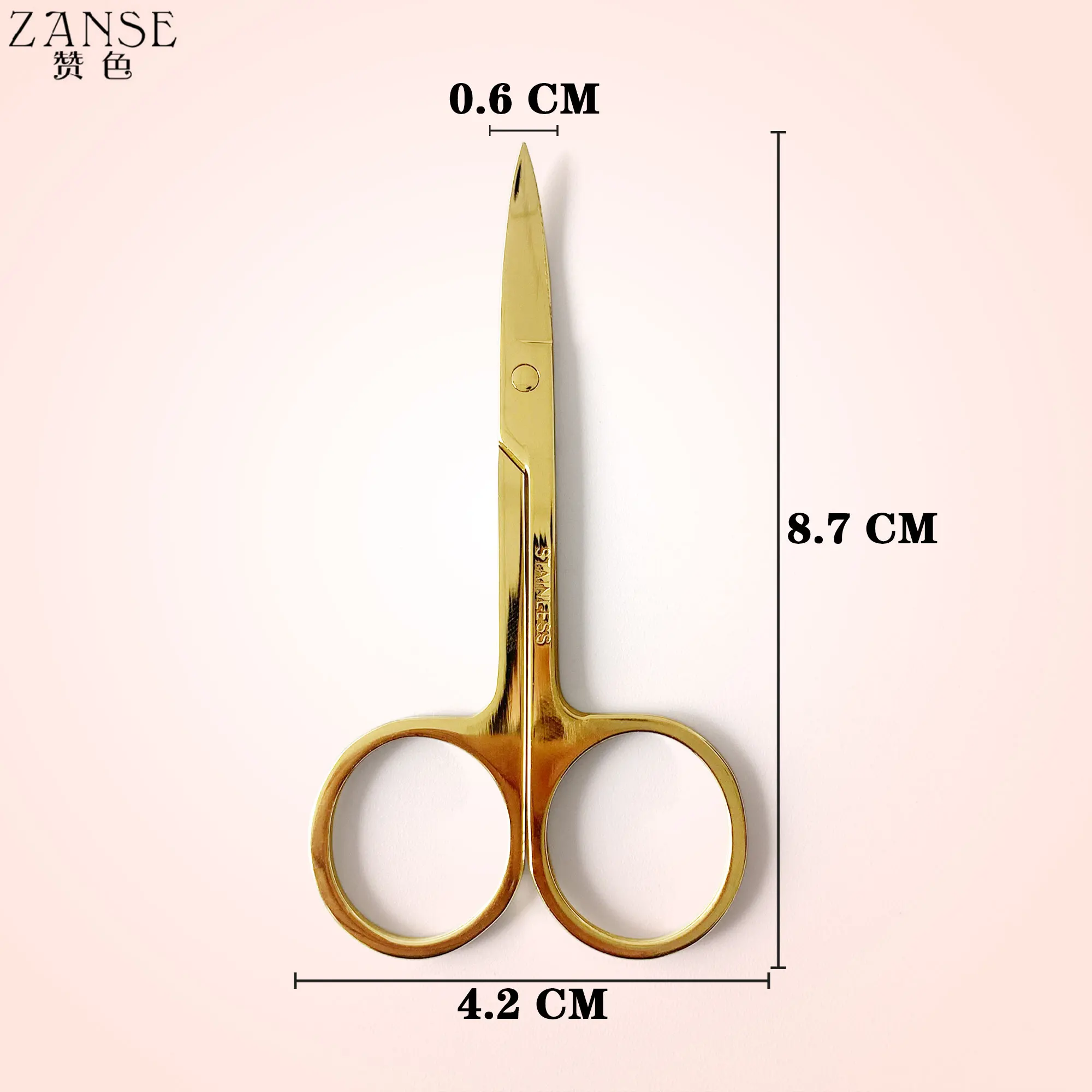 Eyebrow Scissor Make Up Eyelash Trimmer Facial Hair Remover Manicure Nail Cuticle Scissors Beauty Tools Makeup Scissor