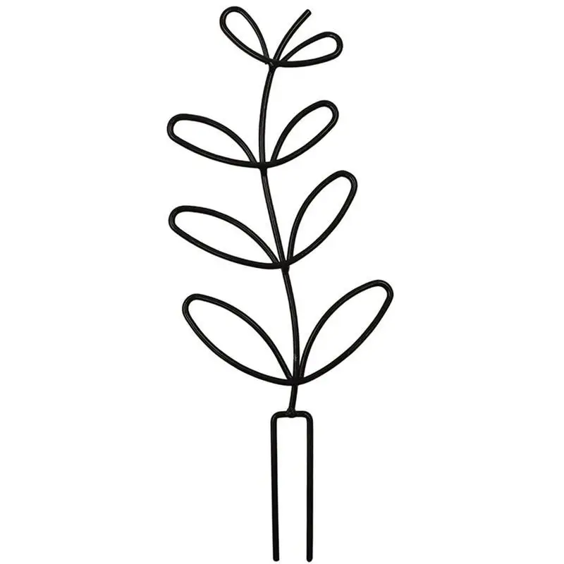 

Подставка для растений, металлическая проволока, решетка для выращивания растений в горшке, уличная подставка в форме листа для садовых растений, подъемников, комнатных растений