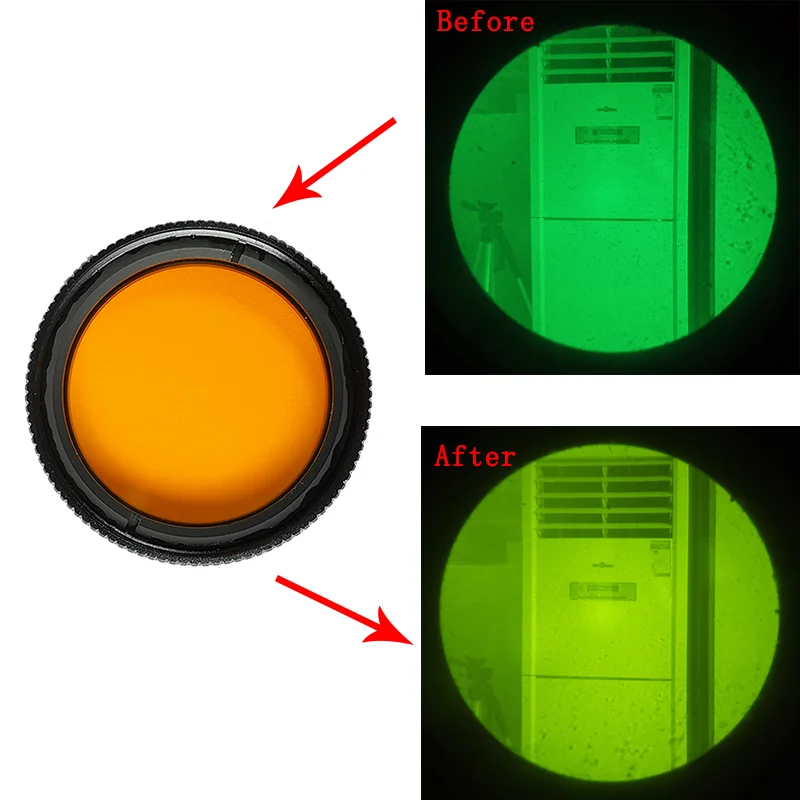 【実物】【絶版品】 PVS-14 暗視ゴーグル　フィルター 実物】【絶版品】 PVS-14 暗視ゴーグルフィルター