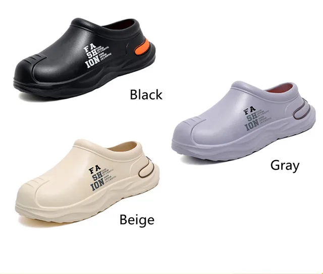 Scarpe Da Chef Antiscivolo Con Punta In Acciaio - Zoccoli Sicurezza Impermeabili Per Cucina Uomo Donna