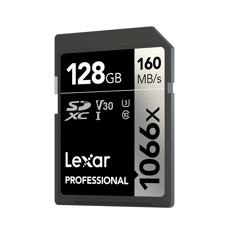 Lexar-SD ī 1066X  ִ 160 ްƮ/ 64 Ⱑ Ʈ 128 Ⱑ Ʈ 256 Ⱑ Ʈ SDXC UHS-I U3 V30 ÷ ޸ ī 3D 4K  ī޶